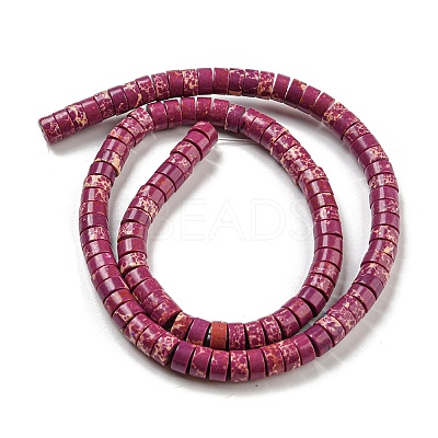 Synthetic Imperial Jasper Dyed Beads Strands G-D077-D01-01C-1