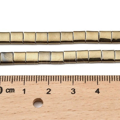 Electroplated Non-magnetic Synthetic Hematite Beads Strands G-G089-B02-03-1