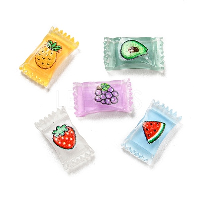 Translucent Resin Cabochons X1-RESI-D005-06-1
