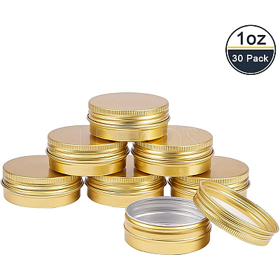 Round Aluminium Tin Cans CON-BC0004-07G-30ml-1