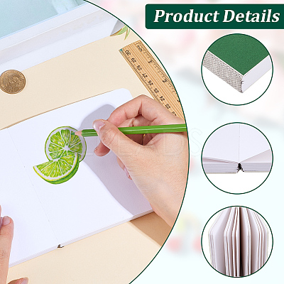 1Pc Portable Art Drawing Sketchbooks AJEW-SP0004-28C-02-1