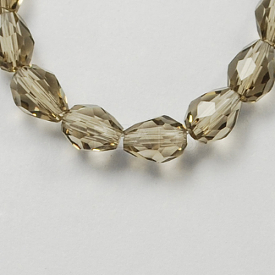 Glass Beads Strands GLAA-R024-6x4mm-19-1
