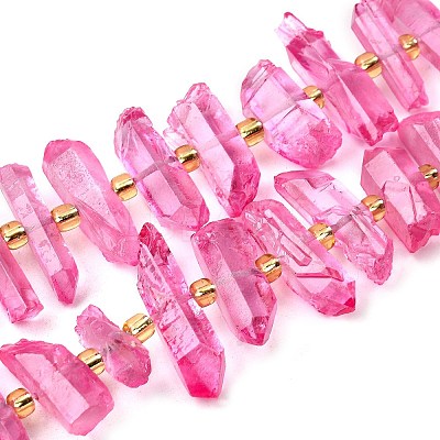 Natural Quartz Crystal Beads Strands G-F800-C-1