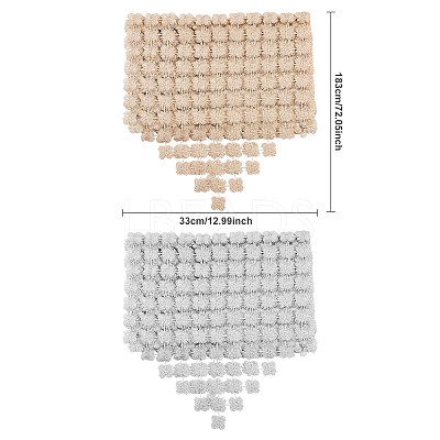 Polyester Table Runner for Dining Table DJEW-FG0001-04-1