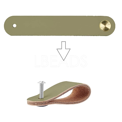 Leather Handle DIY-WH0182-20A-1