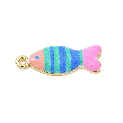 Printed Brass Pendants KK-CBA42CA-06G-09-1