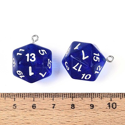 Transparent Acrylic Pendants MACR-O044-03C-1