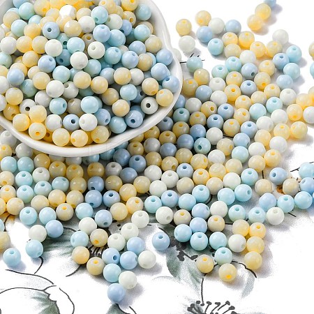 Opaque Acrylic Beads SACR-Q004-01L-1