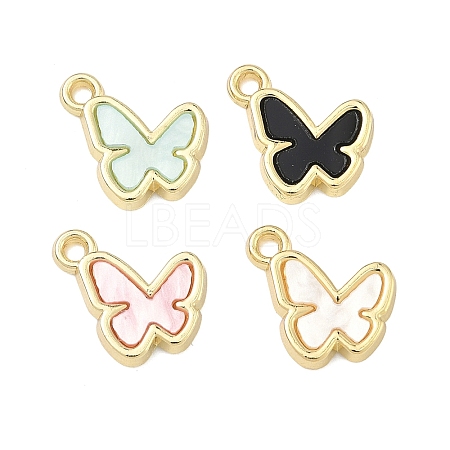 Alloy Epoxy Resin Pendants PALLOY-P319-01G-M-1
