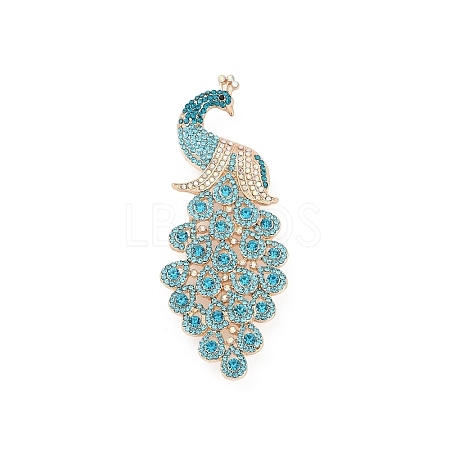 Zinc Alloy Brooch JEWB-C040-03G-1