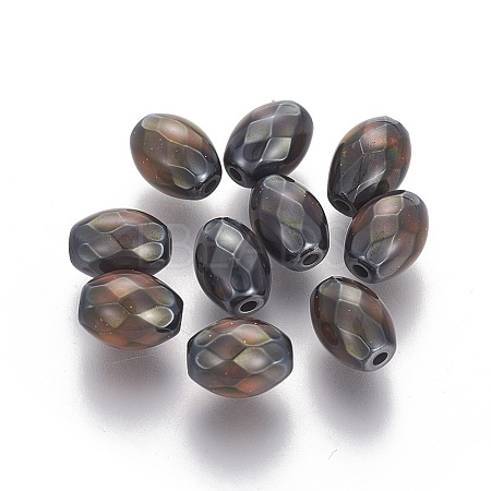 Non-magnetic Synthetic Hematite Beads G-L506-01B-1