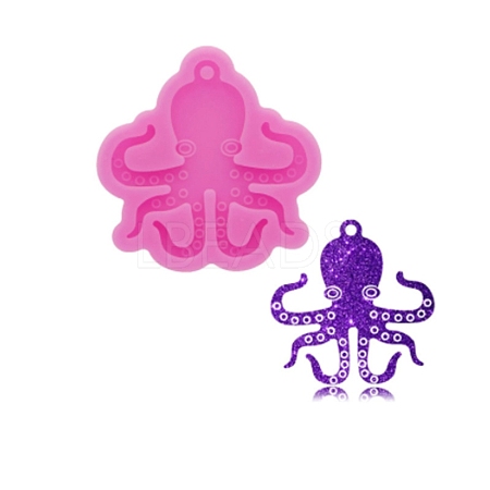 Octopus Pendant Silicone Molds DIY-F104-01-1