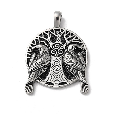 Viking 304 Stainless Steel Big Pendants X-STAS-L223-09AS-1