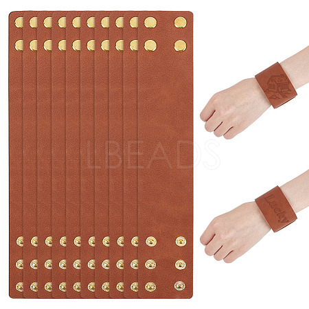Blank Leather Wide Cord Bracelet BJEW-WH0020-65G-1