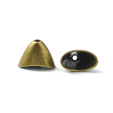 Tibetan Style Alloy Triangle Apetalous Bead Cones LS-TIBE-5212-AB-FF-1