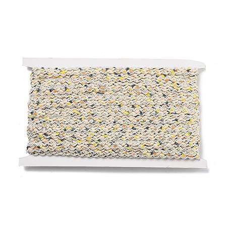 Polyester Wavy Lace Trim OCOR-K007-03A-1