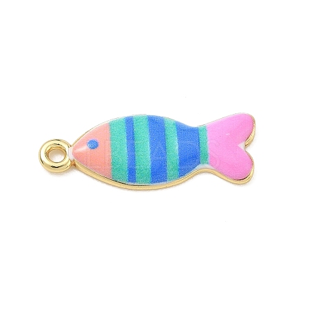 Printed Brass Pendants KK-CBA42CA-06G-09-1