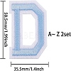 Computerized Embroidery Cloth Iron On Patches DIY-GF0002-18A-2