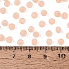 FGB Frosted Transparent Glass Seed Beads SEED-N013-04A-04-4