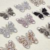 Butterfly Rhinestone Patches DIY-FG0001-36-5