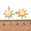Brass Enamel Pendants LS-FIND-I055-01G-02-3