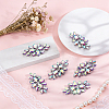 Glass Rhinestone Ornament Accessories DIY-WH0308-990B-4