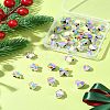 33Pcs 11 Styles CCB Plastic Large Hole Beads CCB-FS0001-12-10