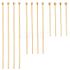 CREATCABIN 180Pcs 3 Styles Brass Ball Head Pins KK-CN0003-01-1