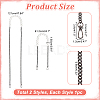 2Pcs 2 Style Plastic Imitation Pearl Beaded Bag Straps DIY-WR0002-72B-2
