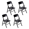 Cute Mini Plastic Foldable Chair DJEW-WH0015-79B-1