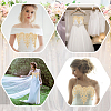 Sparkle Embroidery Flower Polyester Lace Trim OCOR-GF0002-44B-3