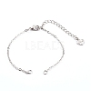 Brass Cable Chains Bracelets Making AJEW-JB00899-2