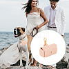 2Pcs 2 Colors PU Leather Pet Collar Couple Ring Boxes AJEW-DR0001-23-7
