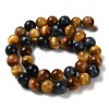 Natural Tiger Eye Beads Strands G-D083-A02-02-3