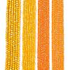 Electroplate Glass Beads Strands EGLA-A044-P3mm-B29-2