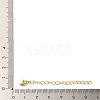 Rack Plating Brass Curb Chain Extender KK-Q807-08G-4