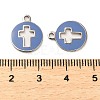 304 Stainless Steel Charms STAS-L022-092P-3