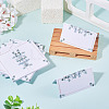 80Pcs Rectangle Paper Table Place Cards AJEW-TA0003-64B-8