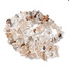 Natural Rutilated Quartz Beads Strands G-M205-96-4
