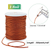   1 Roll 100 Yards Round Nylon Braided Thread NWIR-PH0002-22H-2