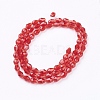 Glass Beads Strands X-GLAA-R024-6x4mm-14-2