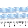 Macaron Color Natural Selenite Beads Strands G-B102-A01-07-4