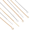 8Pcs 2 Colors Brass Stud Earring Findings KK-FS0001-52-3