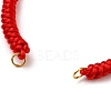 Adjustable Braided Nylon Bracelet Making AJEW-JB00762-03-2
