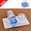Full Transparent Silicone Nail Art Seal Stamp and Large Scraper Set MRMJ-L003-V01-6