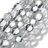 Synthetic Moonstone Beads Strands G-P528-J03-09-1