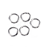 Tarnish Resistant 304 Stainless Steel Open Jump Rings X-STAS-D448-098P-6mm-1