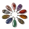 Natural & Synthetic Mixed Gemstone Pendants GG-CBACB71-02P-1