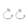 Non-Tarnish 304 Stainless Steel Stud Earring LS-EJEW-H134-02A-P-1
