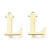 PVD Vacuum Plating  304 Stainless Steel Charms STAS-H112-L-G-1
